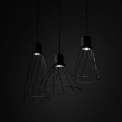 Hot TK Tomasz Krywult Lampa wisząca loftowa MODESTO BLACK III