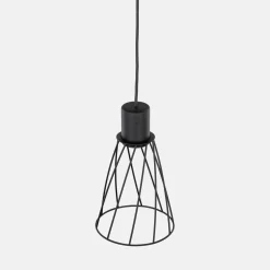 TK Tomasz Krywult Lampa wisząca loftowa MODESTO BLACK I fi 16 cm