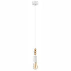 inny Lampy Wiszące^Lampa wisząca modern biała SIMON