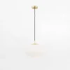 inny Lampy Wiszące^Lampa wisząca mosiądz TRINI fi 30 cm