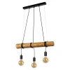 Spot - Light Lampy Wiszące^Lampa wisząca na drewnianej belce DULCE