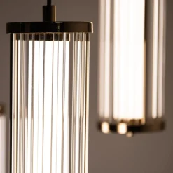 Zumaline Lampy Wiszące^Lampa wisząca okrągła podstawa złota CALLY 3