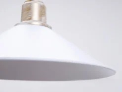 Lampy Wiszące^Lampa wisząca pojedyncza biała MAYA
