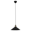 Best inny Lampa wisząca pojedyncza czarna MAYA