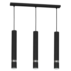 Outlet Luminex Lampa wisząca RENO czarna