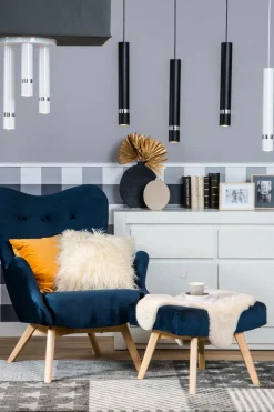 Luminex Lampy Wiszące^Lampa wisząca RENO czarna