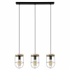 Best Spot - Light Lampa wisząca rustykalna drewno dębowe RENO III