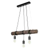 Discount Spot - Light Lampa wisząca rustykalna orzech TRABO 3