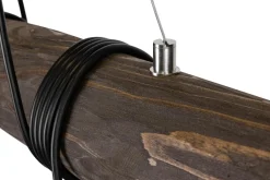 Discount Spot - Light Lampa wisząca rustykalna orzech TRABO 3