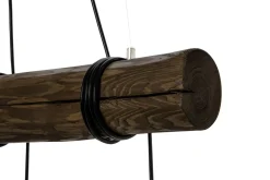 Discount Spot - Light Lampa wisząca rustykalna orzech TRABO 3