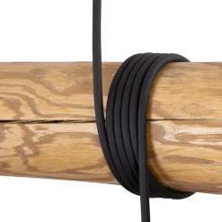 Spot - Light Lampy Wiszące^Lampa wisząca rustykalna sosna TRABO JUTE 3