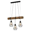 Spot - Light Lampy Wiszące^Lampa wisząca rustykalna sosna FORTADA 3