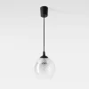 TK Tomasz Krywult Lampa wisząca tranparentny klosz MIX fi 18 cm