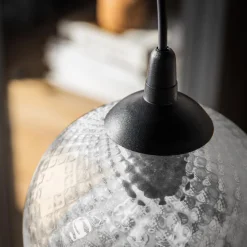 TK Tomasz Krywult Lampa wisząca tranparentny klosz MIX fi 18 cm