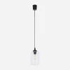 TK Tomasz Krywult Lampa wisząca transparentny klosz MIX fi 14 cm