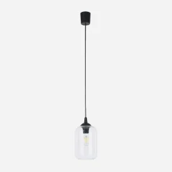 TK Tomasz Krywult Lampa wisząca transparentny klosz MIX fi 14 cm