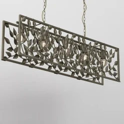 Clearance Luminex Lampa wisząca tytanowe złoto ARION V