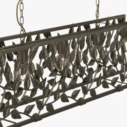 Clearance Luminex Lampa wisząca tytanowe złoto ARION V
