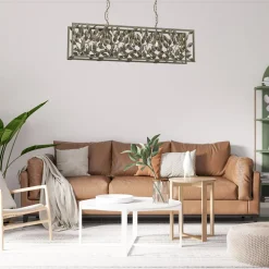 Clearance Luminex Lampa wisząca tytanowe złoto ARION V