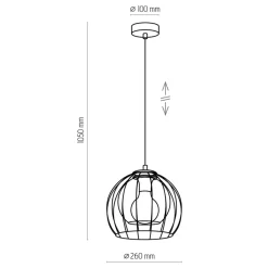 Discount TK Tomasz Krywult Lampa wisząca UNIVERSO 3154