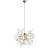 Lampy Wiszące^Lampa wisząca złota GLORIA