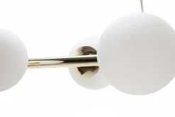 domiluce Lampy Wiszące^Lampa wisząca złota LINEA IV
