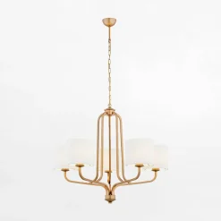 inny Lampy Wiszące^Lampa wisząca złota MARANELLO