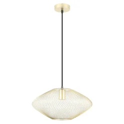 Best Zumaline Lampa wisząca złota ORION 37 cm