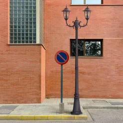 Discount inny Lampa zewnętrzna outdoor 2-ramienna czarna STANDARD