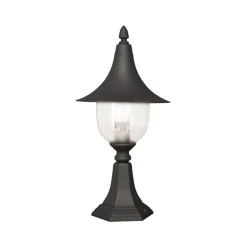 Hot inny Lampa zewnętrzna outdoor stojąca niska czarna BOSTON