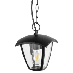 Sale Lampa zewnętrzna wisząca czarna IGMA