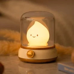 Dzieci inny Lampki Nocne|Lampy Do Pokoju Dziecięcego^Lampka nocna LED MARY'S żółta PŁOMYCZEK