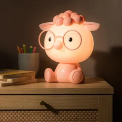 Outlet Zumaline Lampka nocna LED różowa OWCA