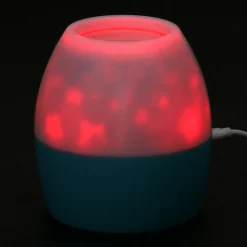 Dzieci PLATINET S.A. Lampki Nocne|Lampy Do Pokoju Dziecięcego^Lampka nocna z projektorem biało-niebieska