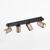 Outlet inny Listwa 4 reflektory kawowa czarna GILLAN