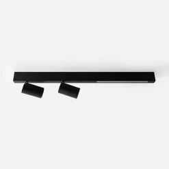 Discount Zumaline Listwa LED 3-punktowa czarna MANNARI