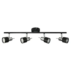 Discount LED-POL Listwa 4-punktowa czarna ORO STERNA