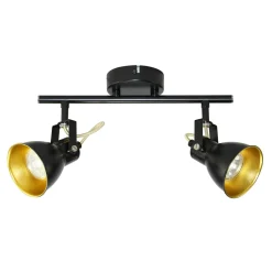 New LED-POL Listwa 2-punktowa czarno-złota ORO FALCO