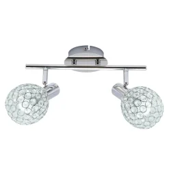 Krislamp Wszystkie Lampy Sufitowe^Listwa 2-punktowa KLARA KR 322-2L