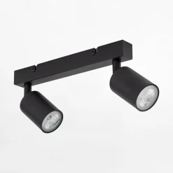 Discount TK Tomasz Krywult Listwa sufitowa 2 reflektory czarna TOP