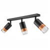 Best Listwa z 3 reflektorkami regulowana czarna AURORA