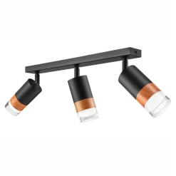 Best Listwa z 3 reflektorkami regulowana czarna AURORA