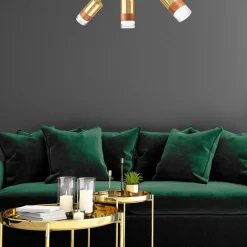 Clearance Listwa z 3 reflektorkami regulowana złota AURORA