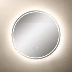 inny Lustra Dekoracyjne|Lustra Łazienkowe^Lustro łazienkowe podgrzewane z oświetleniem LED 60 cm