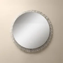 inny Lustra Dekoracyjne|Lustra Łazienkowe^Lustro łazienkowe z akrylową ramą LED 60 cm