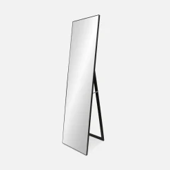 inny Lustra Dekoracyjne|Lustra^Lustro stojące czarne 40-150 cm