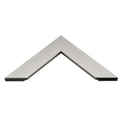 Outlet Lustro stojące w srebrnej ramie SLIM 40x160 cm