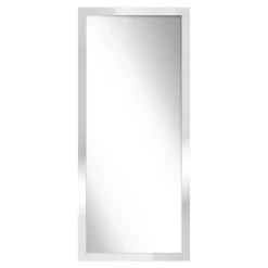 Discount Lustro w białej ramie SLIM 47,5x107,5 cm