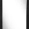 New inny Lustro w czarnej ramie ALPI 48x138 cm