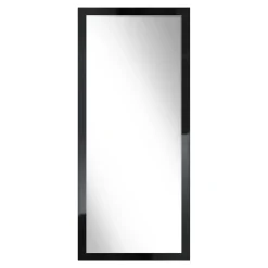 Lustra Dekoracyjne|Lustra^Lustro w czarnej ramie SLIM 47,5x107,5 cm